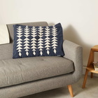 Pendleton Organic Cotton Matelasse Cushion Cover in Midnight Nova