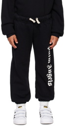 Palm Angels Kids Black Classic Overlogo Lounge Pants