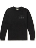 Aries - Temple Logo-Print Cotton-Jersey T-Shirt - Black