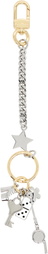 Marc Jacobs Silver & Gold 'The Cluster Charm' Keychain