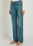 Chloe Straight-leg Jeans Blue