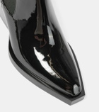 Zimmermann Drew patent leather ankle boots