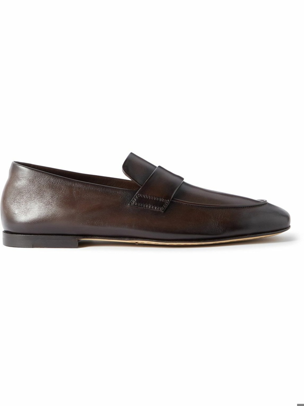 Photo: Officine Creative - Airto Leather Loafers - Brown
