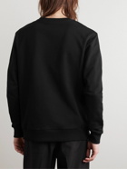 Balmain - Logo-Appliquéd Cotton-Jersey Sweatshirt - Black