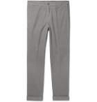 Aspesi - Slim-Fit Cotton-Moleskin Trousers - Gray