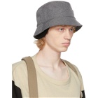 Visvim Grey Dome Flap Hat