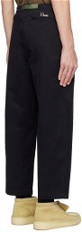 Dime Black Belted Trousers