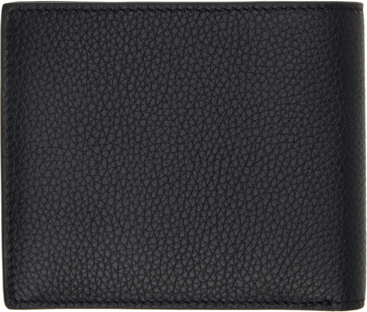 TOM FORD Black Grain Leather Classic Bifold Wallet