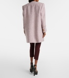 Chloé Wool-blend tweed coat