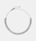 Kamyen Art Deco 18kt white gold choker with diamonds