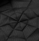 Undercover - Spiderweb-Pleated Twill Shirt - Black