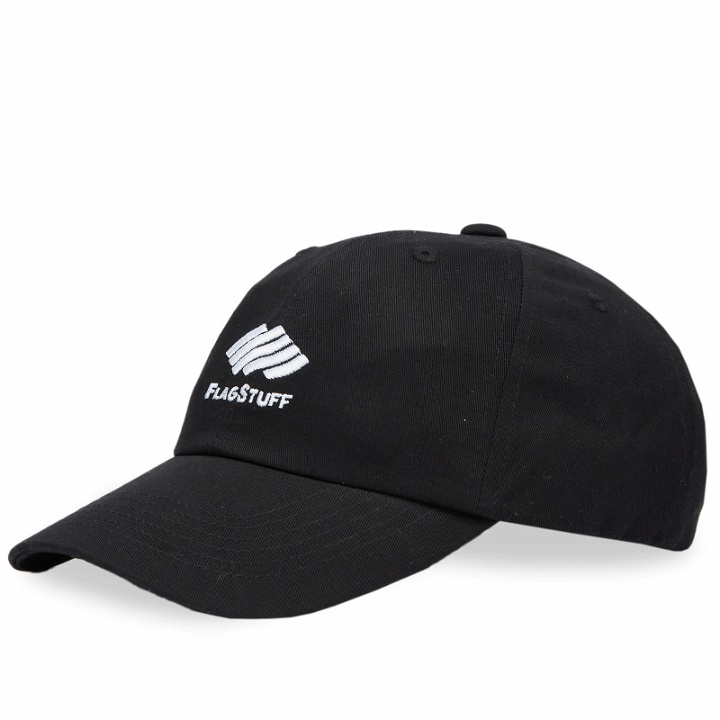 Photo: Flagstuff Men's Steel Logo Cap in Black