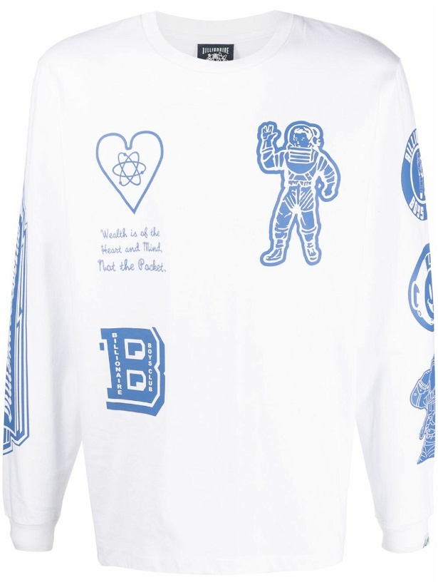 Photo: BILLIONAIRE BOYS CLUB - Logo Cotton Sweatshirt