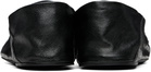 BALMAIN Black Flat Loafers