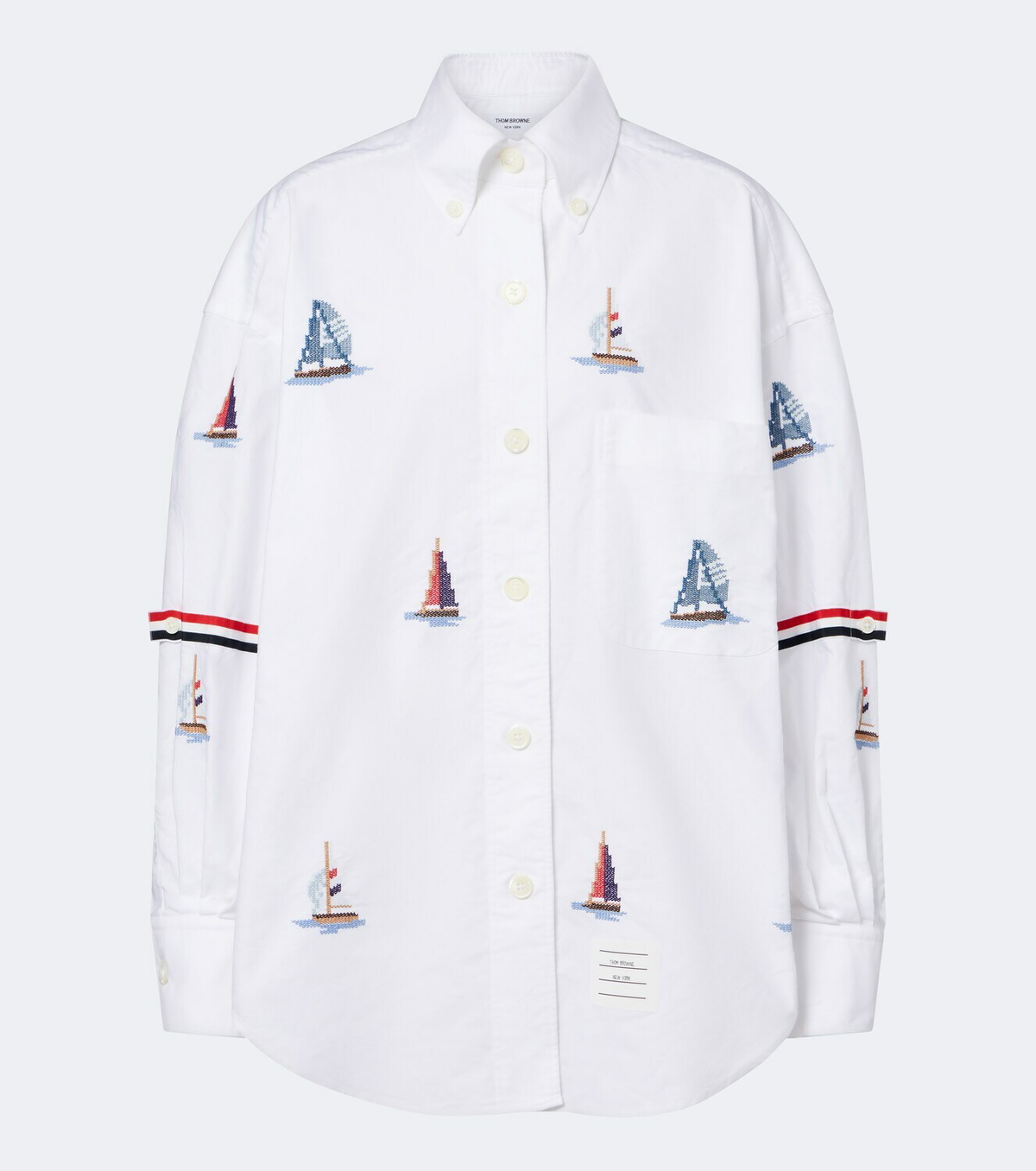 Thom Browne Printed cotton shirt