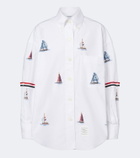 Thom Browne Printed cotton shirt
