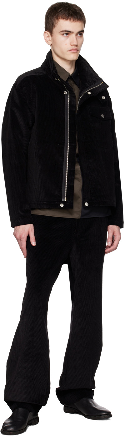 3MAN Black Zip Jacket