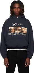 Rhude Black 'USVI Regatta Tour' Hoodie