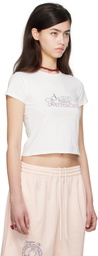 I'm Sorry by Petra Collins SSENSE Exclusive White JennyFax Edition 'I May Have Overreacted' T-shirt