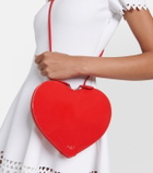 Alaïa Le Cœur patent leather shoulder bag
