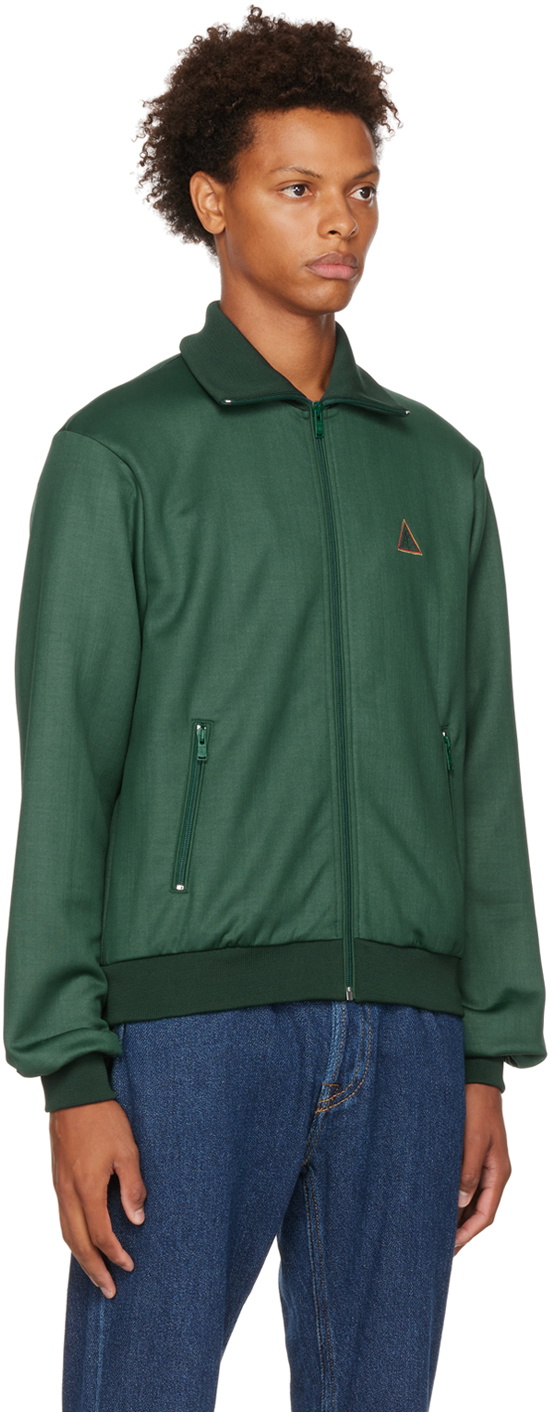 Lanvin Green Embroidered Jacket Lanvin