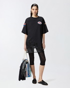 Pinko Oversized Maxi T Shirt Pinko Garage Limo Black
