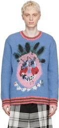 Marc Jacobs Heaven Blue Wool Sweater