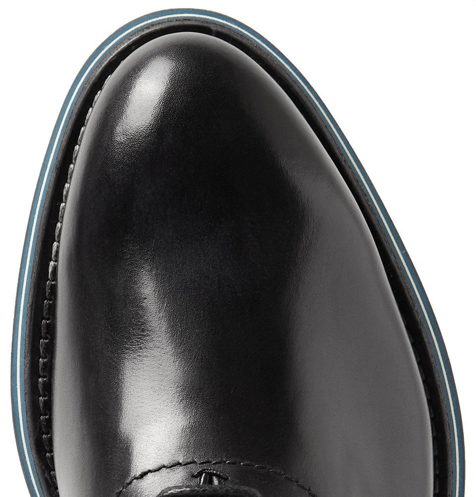 Berluti - Cap-Toe Venezia Leather Derby Shoes - Black Berluti