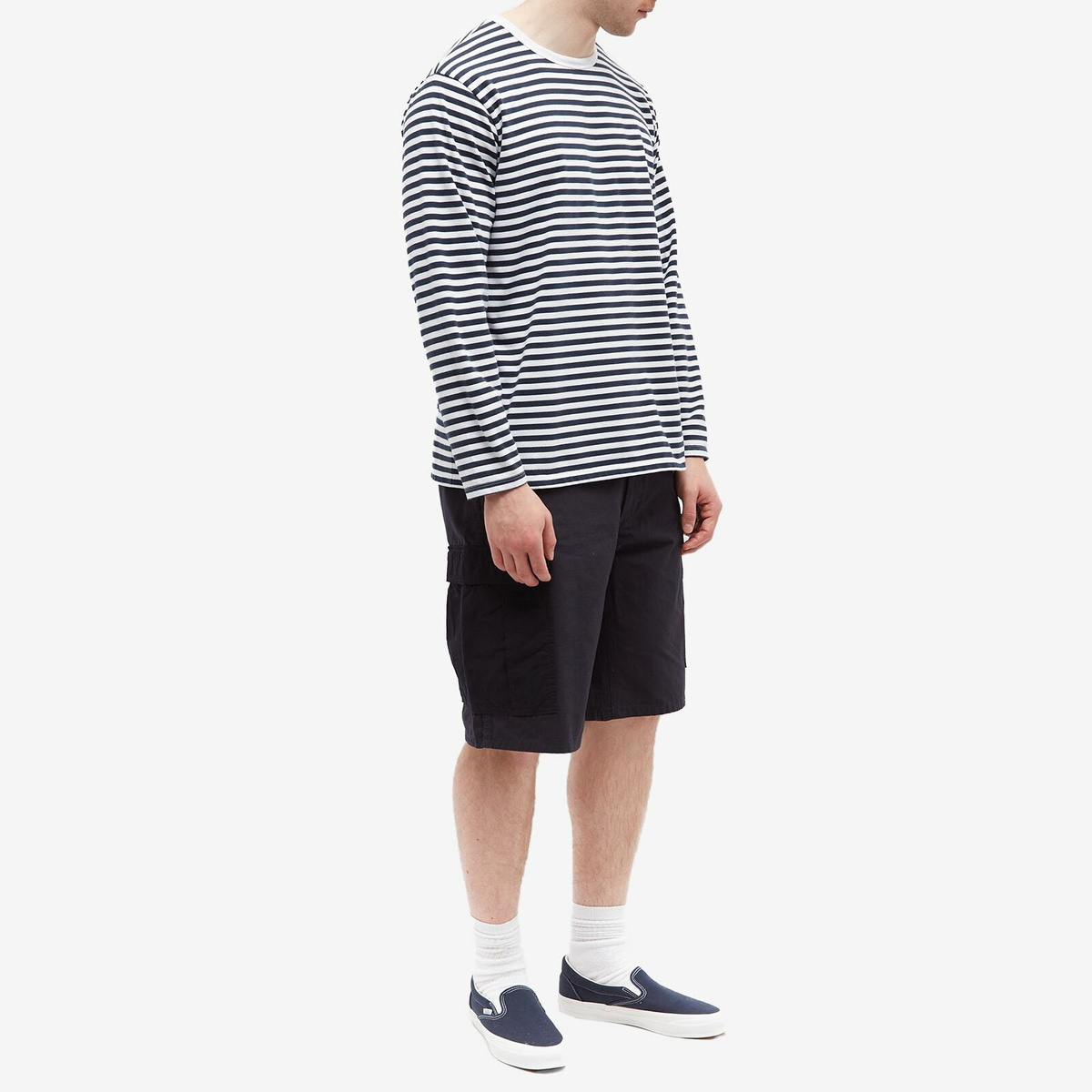 Nanamica Men's Cargo Short in Navy Nanamica
