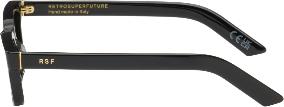 RETROSUPERFUTURE Black Gesto Sunglasses