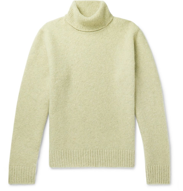 Photo: Our Legacy - Shetland Wool Rollneck Sweater - Men - Green