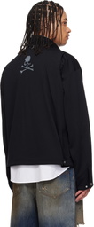 mastermind JAPAN Black Jersey Detroit Jacket