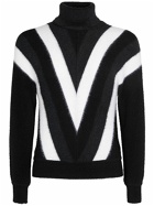 SAINT LAURENT - Brush Wool Turtleneck Sweater