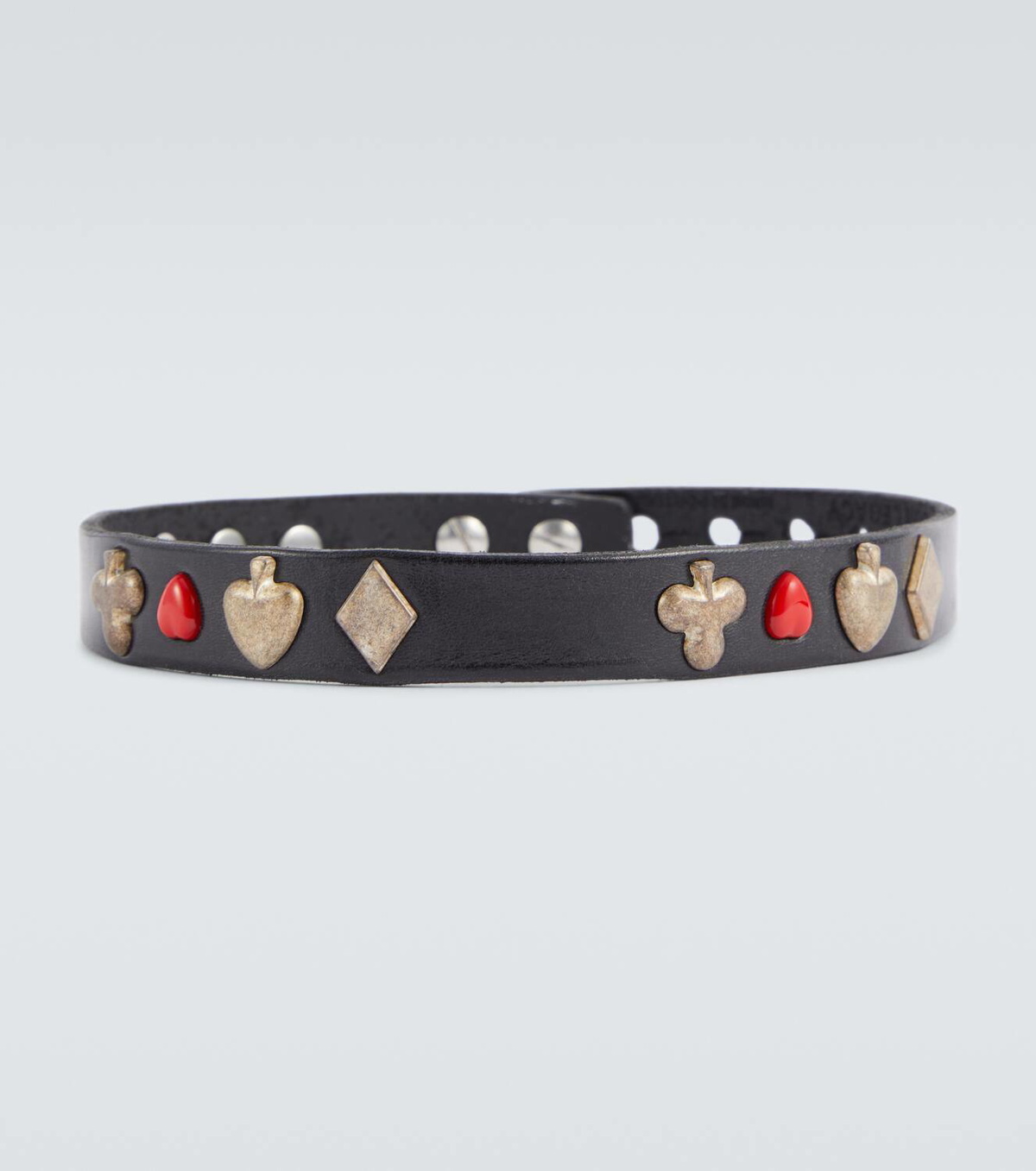 Our Legacy Embellished leather choker Our Legacy