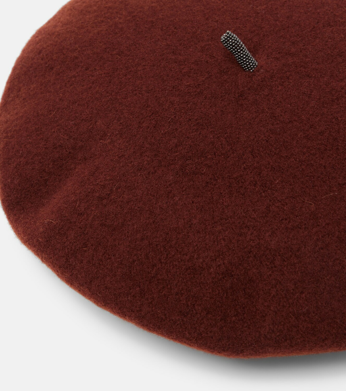 Brunello Cucinelli Monili wool beret