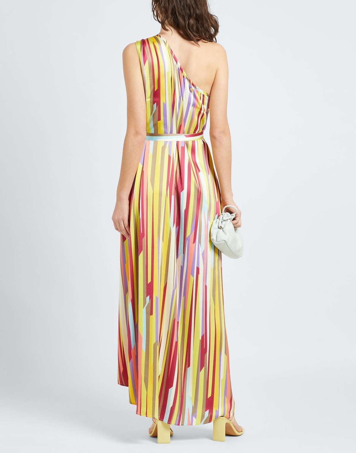 Manila Grace Womens Maxi dress in Yellow