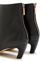 Gabriela Hearst Clayton 50 Leather Ankle Boots Black
