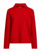 Auralee Womens Sweater in Red
