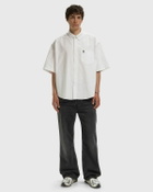 BOXY SHORT SLEEVE SHIRT WITH BUTTON DOWN