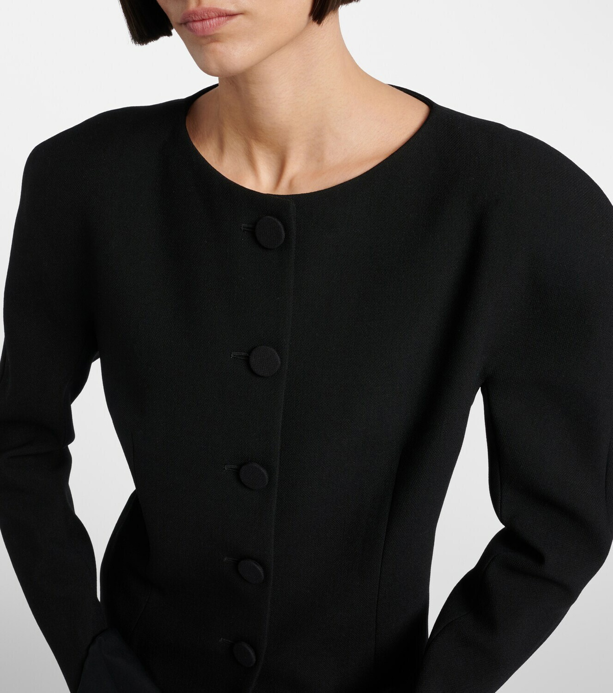 Chloé Virgin wool crêpe cardigan