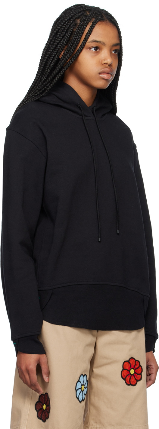 Moncler Genius Moncler Alicia Keys Black Drawstring Hoodie