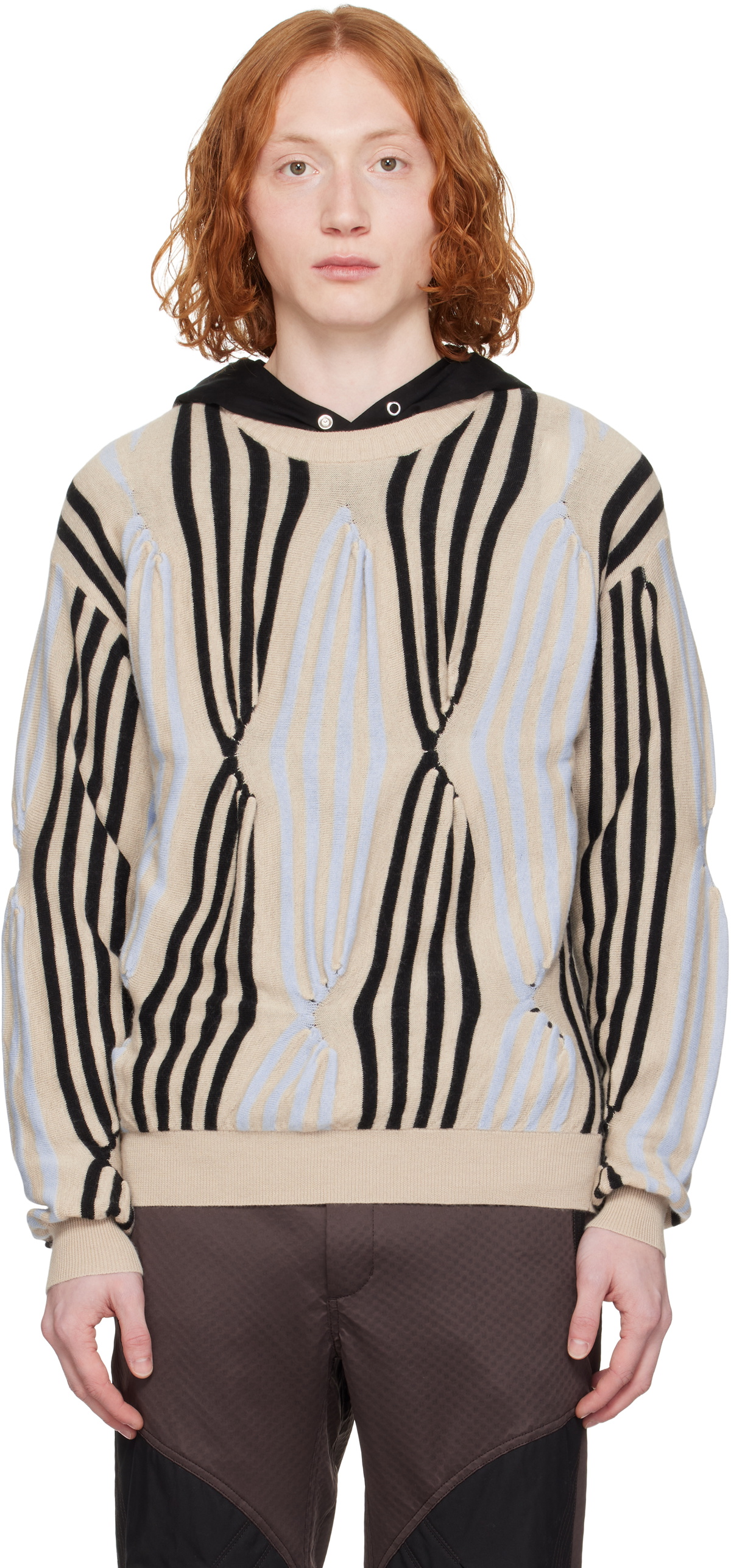 Kiko Kostadinov Black Levi's Edition Jersey Cardigan Kiko
