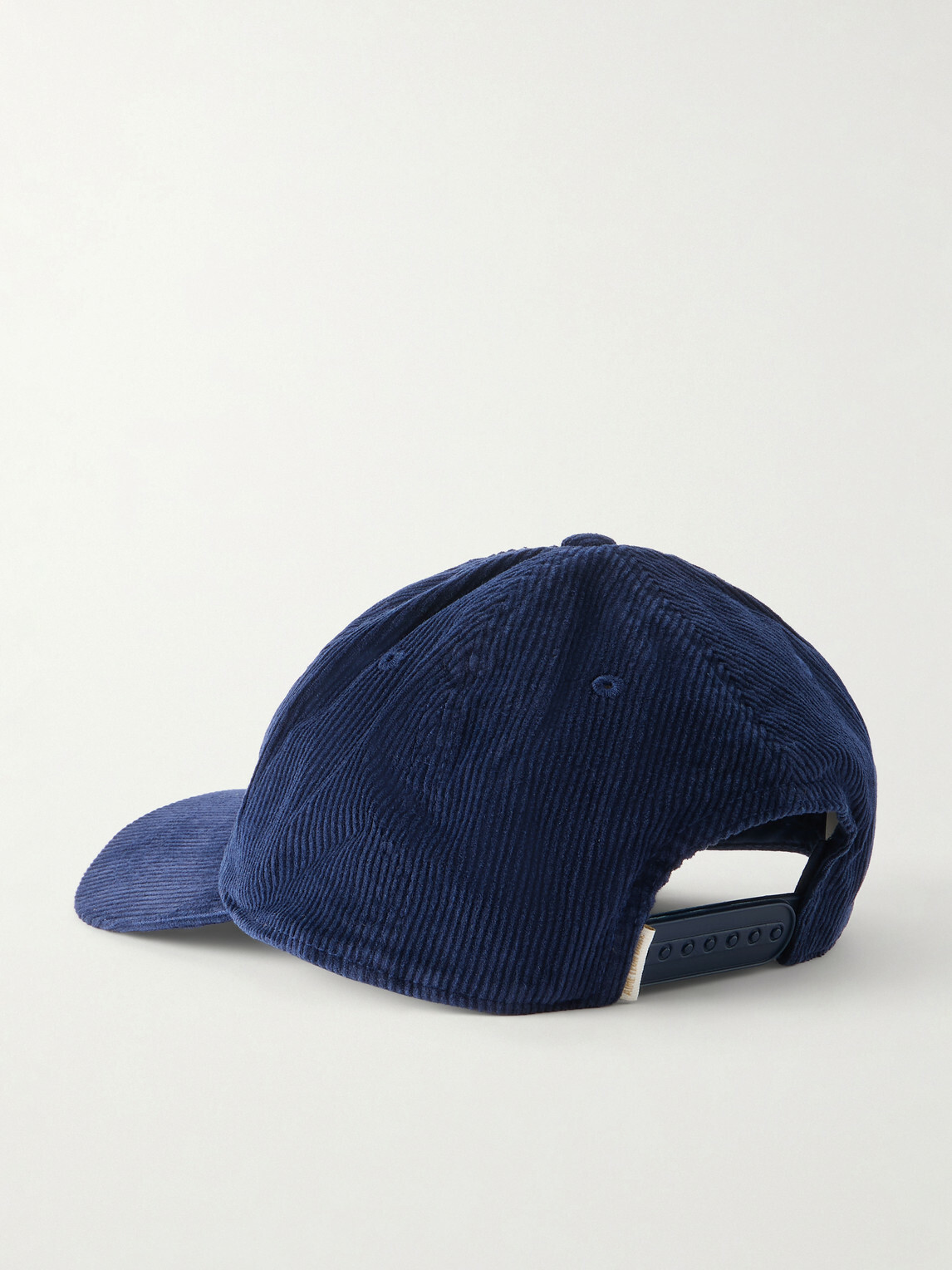 Aimé Leon Dore - Unisphere Embroidered Cotton-Blend Corduroy Baseball Cap - Blue