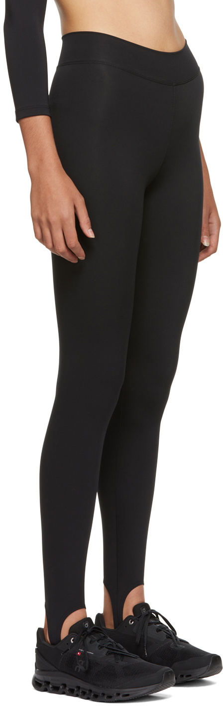 HÉROS Black 'The Stirrup' Leggings HÉROS