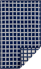 Dusen Dusen Navy Pattern Towel Set, 5 pcs