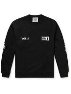 Carhartt WIP - Relevant Parties Vol.2 Logo-Print Cotton-Blend Jersey Sweatshirt - Black