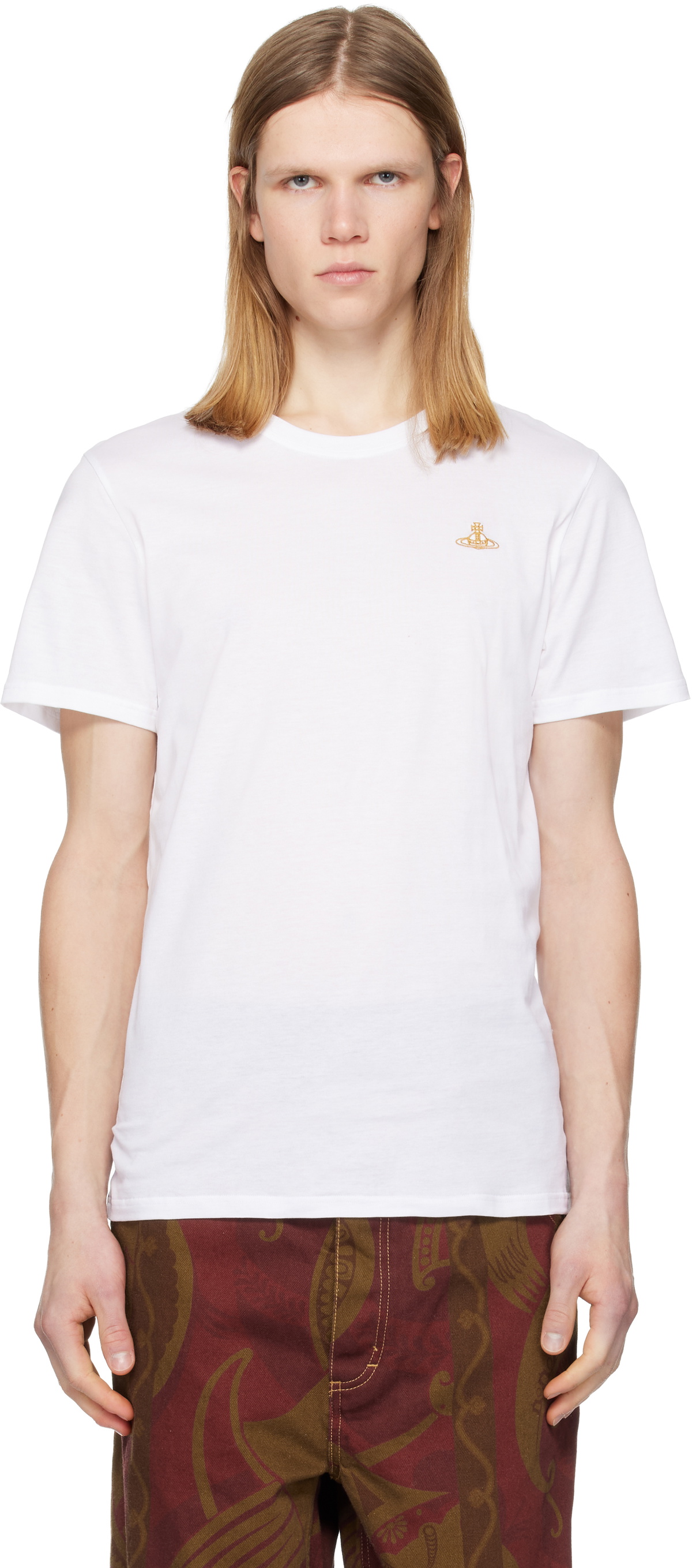 Vivienne Westwood White Dangerous Animal T-Shirt Vivienne Westwood