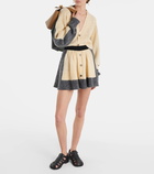 Loewe Wool miniskirt