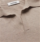 Saman Amel - Cotton Polo Shirt - Brown
