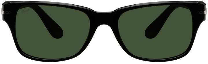 Photo: Persol Black Rectangular Sunglasses